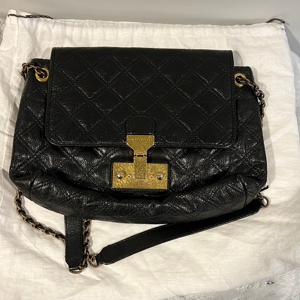 Marc Jacobs Lacquer Quilting Single Shoulder/Crossbody Bag
